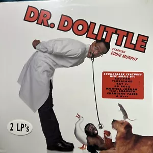 DR. DOLITTLE - SEALED 2 LP SOUNDTRACK ATLANTIC 83113 MINT VINYL Eddie Murphy - Picture 1 of 17