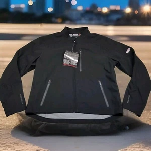 ✅Firstgear TPG Tech Women's XL Motorcycle Jacket BLACK Lightweight or Mid-Layer - Picture 1 of 12
