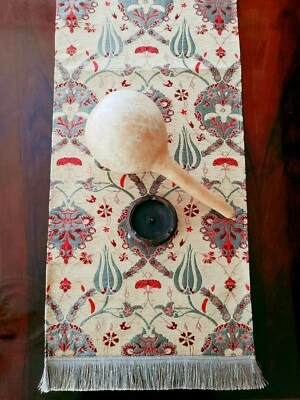 Turkish Traditional Table Runners Tulip Floral Pattern Bohemian 17"x 58" Inches - Image 1 of 4