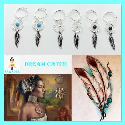 Orecchino in argento 925% cerchietto  acchiappasogni dreamcatch diametro 10mm - Immagine 1 di 4