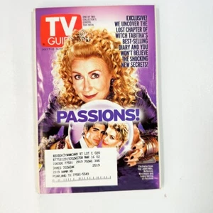 2001 July 7-13 TV GUIDE Magazine, SPELLBOUND by PASSIONS, Juliet Mills - Picture 1 of 4