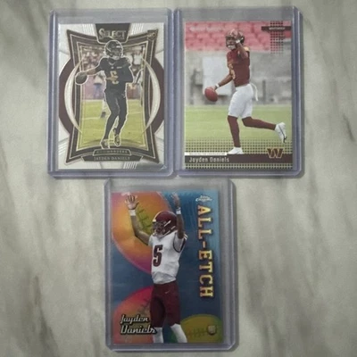 Jayden Daniel’s Rookie Lot - Image 1 of 2