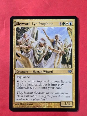 2009 Magic The Gathering Conflux #125 Skyward Eye Prophets, UC, NF, cd3 - Image 1 of 3