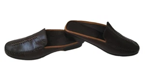 COLE HAAN MARRÓN CUERO SUAVE MULA MUJER EE. UU. 8B LO ÚLTIMO RARO ENVÍO Y DEVOLUCIÓN GRATUITOS - Imagen 1 de 7