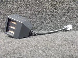 Adaptador de hembra TAE, TEL ADAP, NFN, macho RJ11 / hembra TAE. #K-444-08 - Imagen 1 de 3