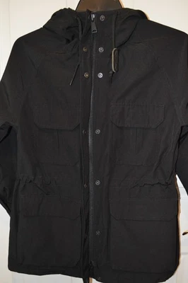 Chaqueta/parka Penfield para hombre S negra Kasson cintura ceñida con capucha Foto 1 de 4