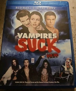 Vampires Suck Blu-ray 2010 Extended Bite Me Edition Matt Lanter Ken Jeong - Picture 1 of 2