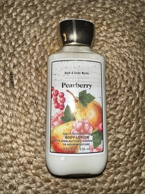 Loción corporal Bath & Body Works PEARBERRY descontinuada 8 oz nueva y sellada Foto 1 de 3