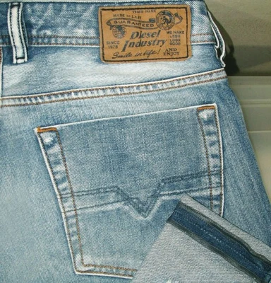 *QUENTE AUTÊNTICO JEANS ITÁLIA masculino DIESEL ZATINY 71J BOOTCUT ANGUSTI 29 x32 - Imagem 1 de 4