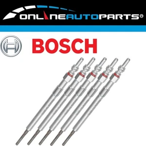 Set of 5 Bosch Glow Plugs for Volvo XC90 P28 2.4L D5244T Diesel Engine 2006~2011 - Picture 1 of 1