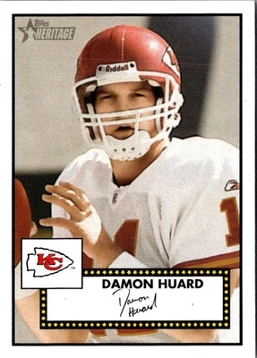 2006 Topps Heritage Damon Huard #265 Kansas City Chiefs Football Card - Image 1 of 2