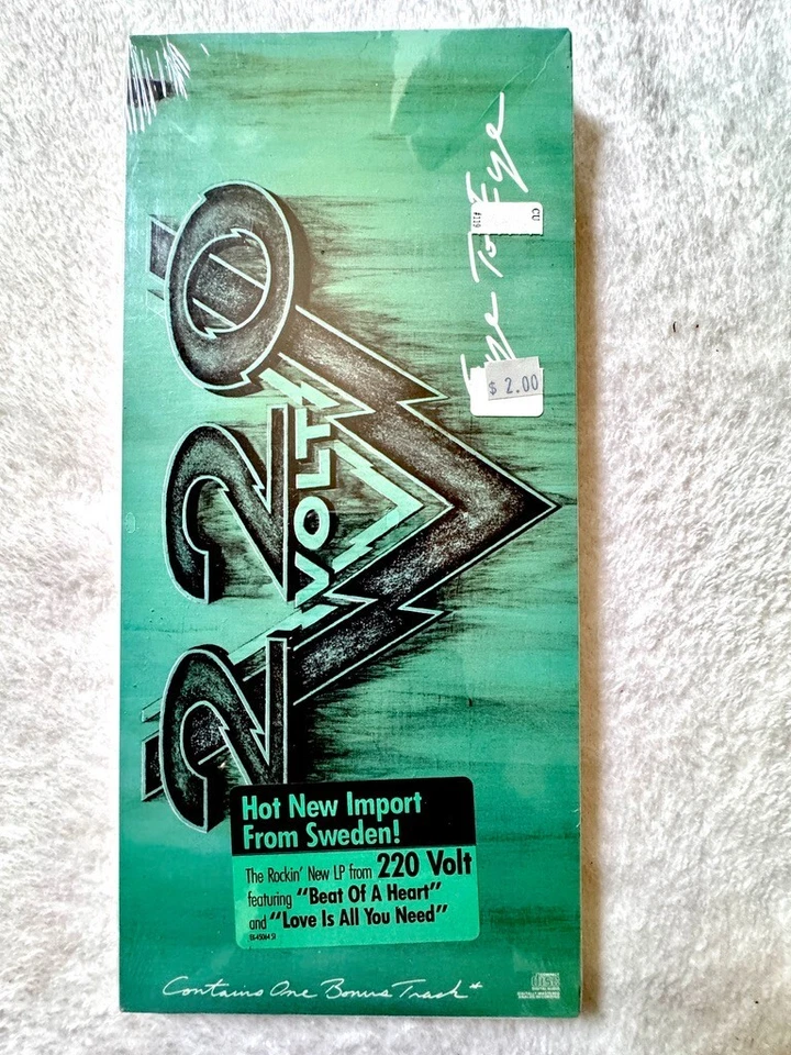 220 VOLT CD SEALED EYE TO EYE MINT LONGBOX PROMO TAG BONUS TRACK BEAT OF A HEART - Image 1 of 4