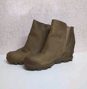 Sorel Damen Stiefel Braun 9 Joan Of Arctic Wedge II Reißverschluss - NL3365-240 - Bild 1 von 21