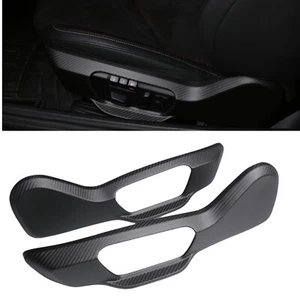 Car Seat Adjustment Switch Trim Cover For Supra A90 A91 MK5 2019-2023 Matte New - Picture 1 of 8