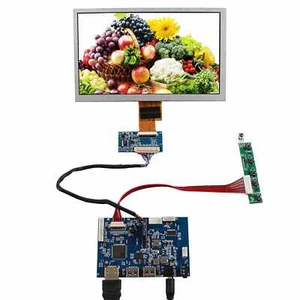 HD USB LCD Controller Platine 8 Zoll 1024X600 ZJ080NA LCD Bildschirm Bild drehen - Bild 1 von 7