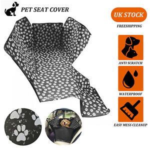 Car Rear Back Seat Cover Pet Dog Cat Auto Protector Waterproof Hammock Mat UK
