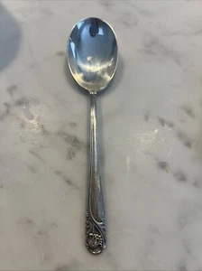 INTERNATIONAL Sterling Silver SPRING GLORY Cream Soup Spoon 6 1/2" - Picture 1 of 9