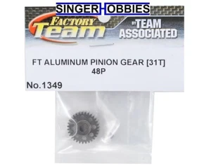 Associated ASC1349 Factory Team Aluminum 48P Pinion Gear (3.17mm Bore) (31T) HH - Picture 1 of 2