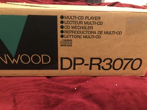 Kenwood DP-R3070 5 discos cambiador de CD reproductor estéreo HiFi probado funciona de colección - Imagen 1 de 8