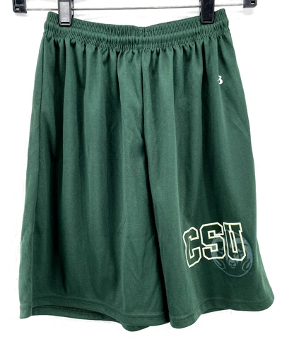 NEW Colorado State CSU Rams Badger Sport Green Drawstring Shorts Youth M Cover