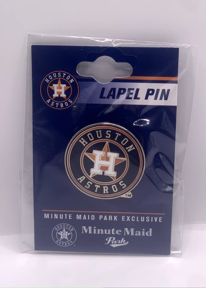 HOUSTON ASTROS American League West Logo Pin Minute Maid Park Exclusive Star 🔥 - Image 1 of 1