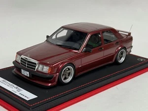 1/18 GT Spirit Otto Mercedes 190E 2.5-16 Rauh-Welt Republik Red OT1083 AB1081 - Picture 1 of 9