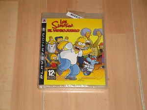 LOS SIMPSON EL VIDEOJUEGO POR MATT GROENING PARA LA SONY PS3 NUEVO PRECINTADO - Imagen 1 de 2