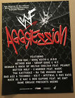 POSTER PROMO WWE Wrestling de 2000 CD 18x24 COMME NEUF SNOOP DOGG C Murder METHOD MAN