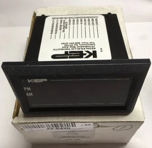 Kessler-Ellis/ KEP PC/C245 24 Hour Time Clock, 110 Volt AC/ 12-24 Volt DC - Picture 1 of 7