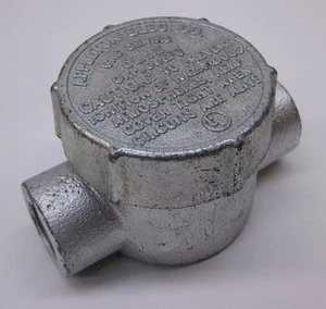 Appleton GRJC75 Conduit Outlet Box, Explosionproof, Dust-Ignitionproof, 3/4" Hub - Bild 1 von 5
