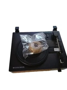 Wockoder Turntable Record Player No Cord New - Picture 1 of 4