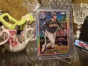 2024 Topps Series 1 Juan Soto 1989 Topps Chrome Silver Pack Mojo - Picture 1 of 2