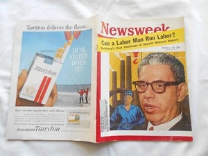 NEWSWEEK Magazine-MARCH 6,1961-CAN A LABOR MAN RUN LABOR ? - Picture 1 of 2