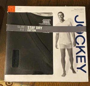 jockey men's t-shirt slim fit v-neck - Picture 1 of 4