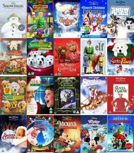 Various Christmas DVD - Disney Children's Kids Family Films FREE POST - Picture 1 of 80