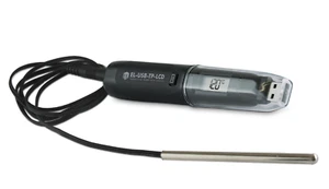Lascar EL-USB-TP-LCD+ High Accuracy USB Thermistor Data Logger with LCD Display - Picture 1 of 4
