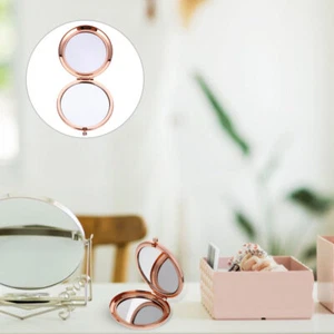 Espejo de Maquillaje Bolso Portátil Con Aumento Doble Cara - Imagen 1 de 13
