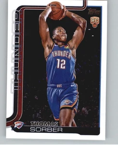 2025-26 Topps Flagship Basketball Thomas Sorber RC Rookie - Picture 1 of 2