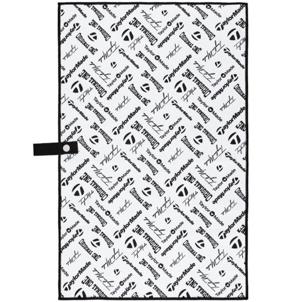 TaylorMade 球员毛巾品牌标志印刷 100% 聚酯纤维柔软高尔夫旅游毛巾 — 第 1/1 张图片