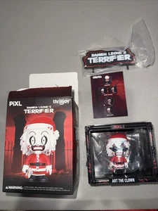Gafas Thrilljoy Pixl Damien Leone's Terrifier Santa Art The Clown con letrero - Imagen 1 de 1