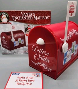 Mr. Christmas Santa's Enchanted Mailbox Magically Send Letters to The North Pole - Picture 1 of 17