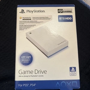 Seagate Game Drive for PS5, 5 TB, External HDD, USB 3.0, Officially Licensed, Bl - Picture 1 of 4