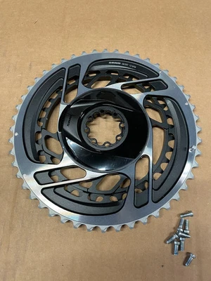 Sram Red AXS 48/35T 8-Bolt Direct Mount 12 Speed Chainrings Polar Gray - Image 1 of 3