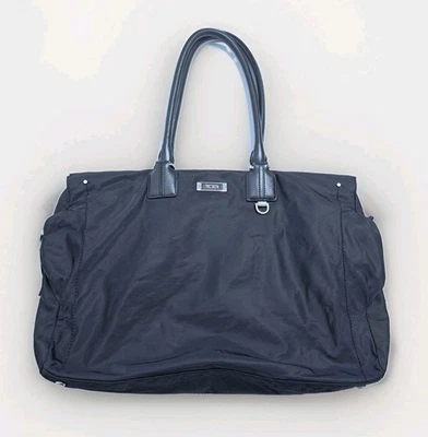Tumi Black Nylon Leather Voyager Derby Professional Tote Shoulder Briefcase Bag  - Image 1 of 4
