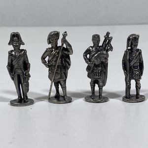 METAL FIGURINES LOT Of 4 SCOTS 1991 VINTAGE KINDER SURPRISE MINIATURES 1.5 inch - Picture 1 of 11
