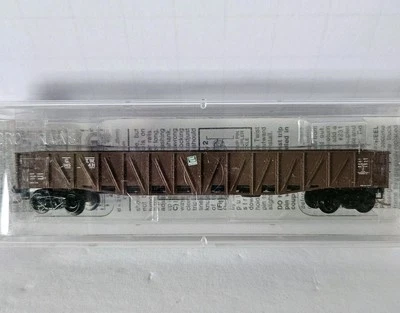 Micro Trains N Scale Grand Trunk Western 50' Composite Gondola Fixed Ends #63010 - Image 1 of 4
