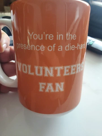 Tennessee Volunteers NCAA Mug - "Cheer Accordingly or Shut Up" New Cover
