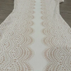 Vestido midi blanco ceñido al cuerpo BCBGMAXAZRIA talla M elástico beige cóctel fuera del hombro  - Imagen 1 de 11