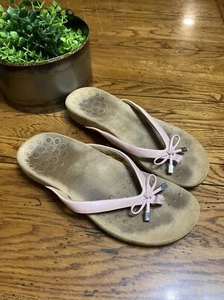VIONIC Bella II Toe Post Casual Sandals Pink US Size 9.5 - Picture 1 of 6