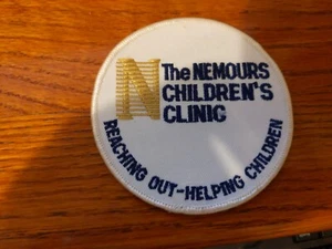 MEDICAL NEMOURS CHILDREN'S CLINIC COLOR Patch 3 1/2 X 3 1/2 INCH - Picture 1 of 2